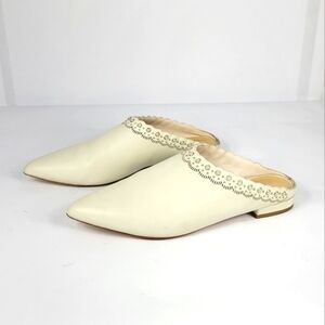 Pour La Victoire Leather Mules #674 Size 8.5